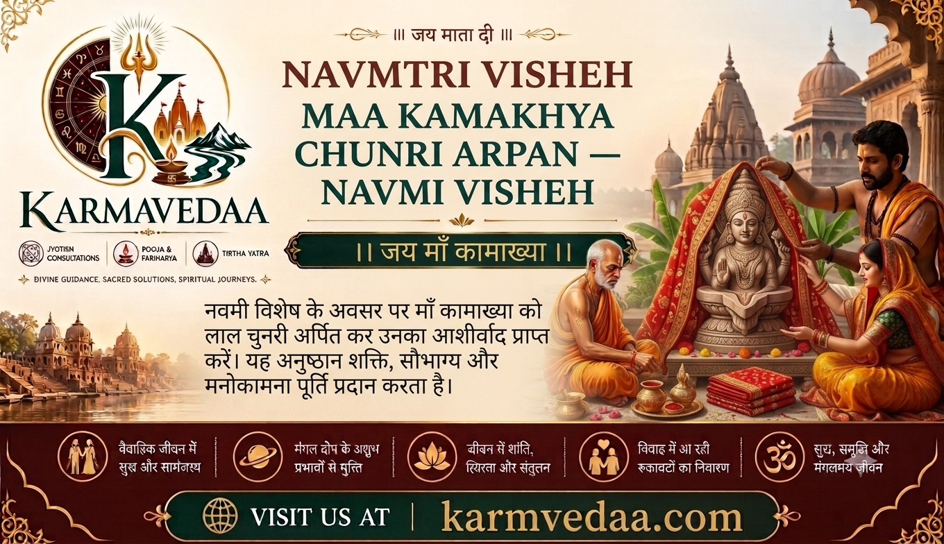 Navratri Vishesh Maa Kamakhya Chunri Arpan — Navmi Vishesh