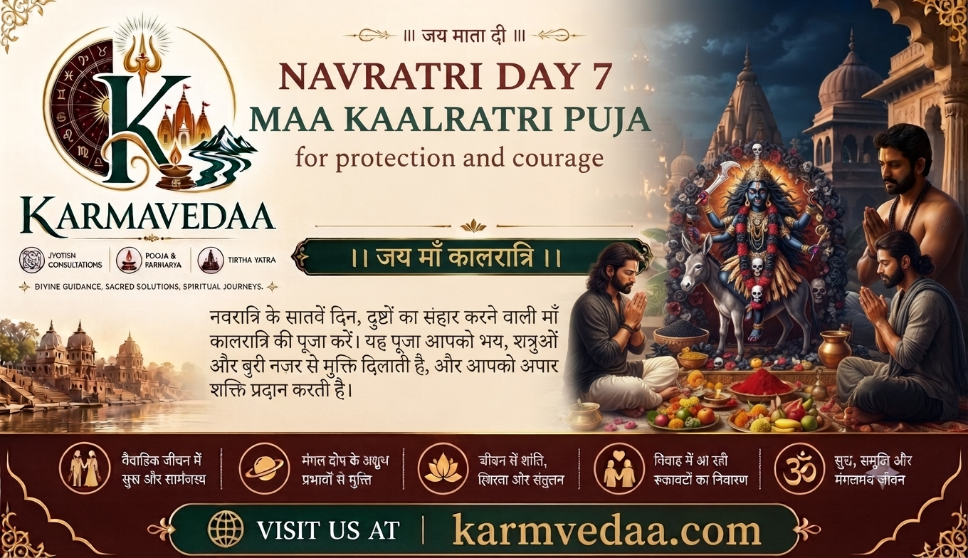 Navratri Day 7 - Maa Kaalratri Puja