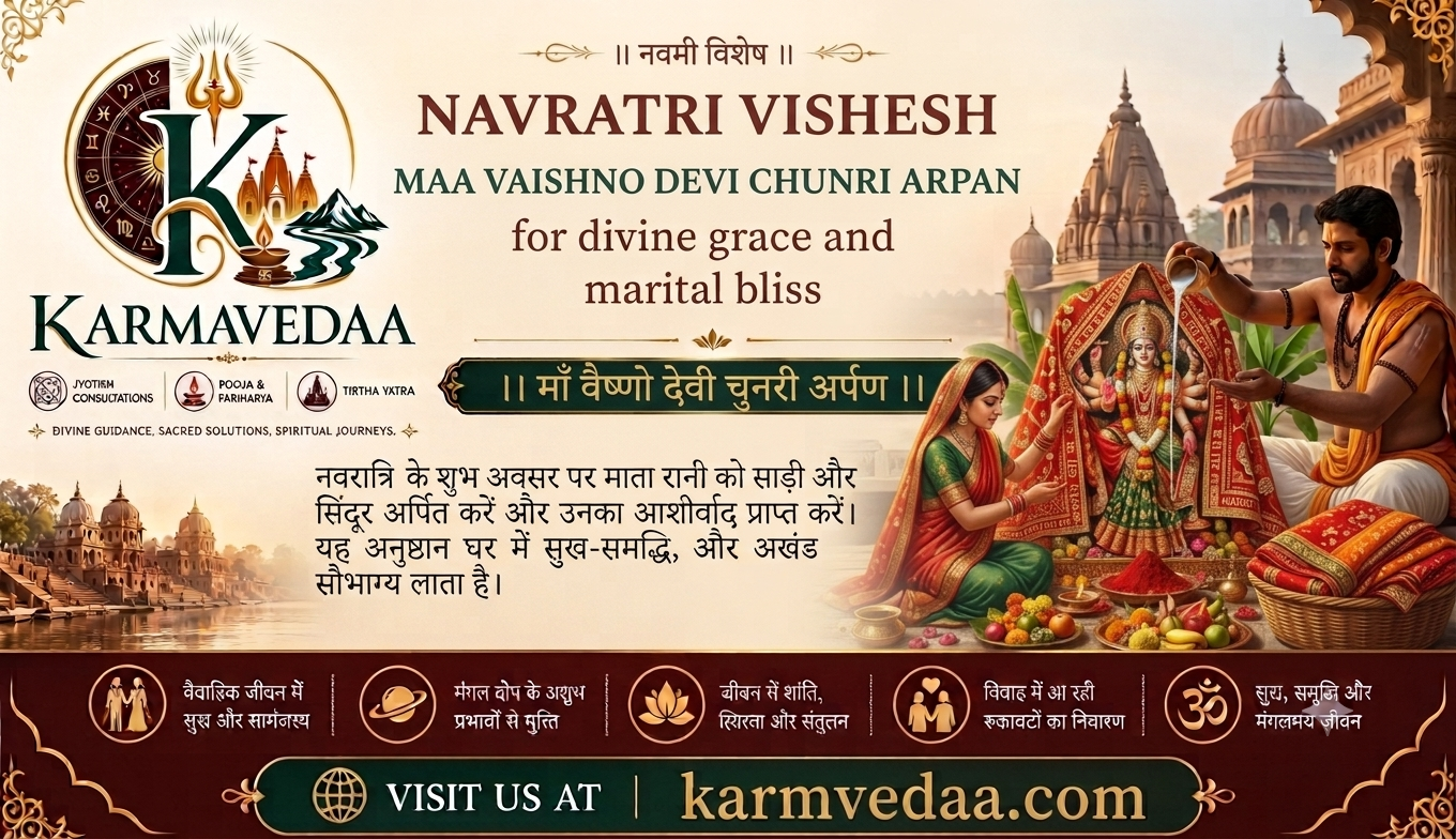 Navratri Vishesh Maa Vaishno Devi Chunri Arpan — Navmi Vishesh