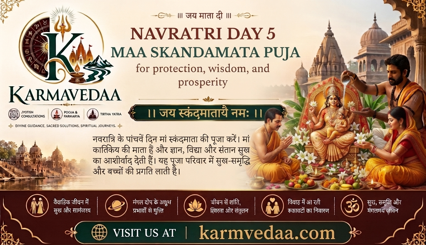 Navratri Day 5 - Maa Skandamata Puja