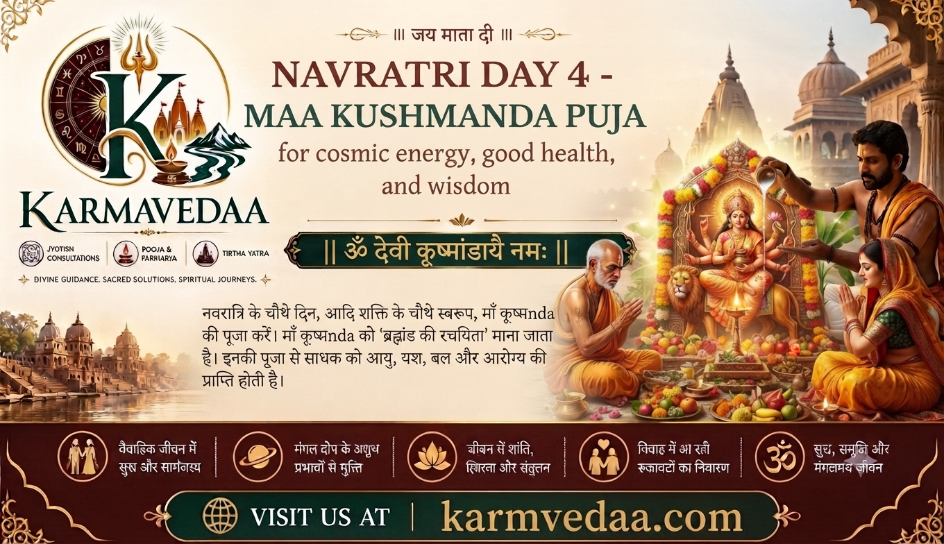 Navratri Day 4 - Maa Kushmanda Puja