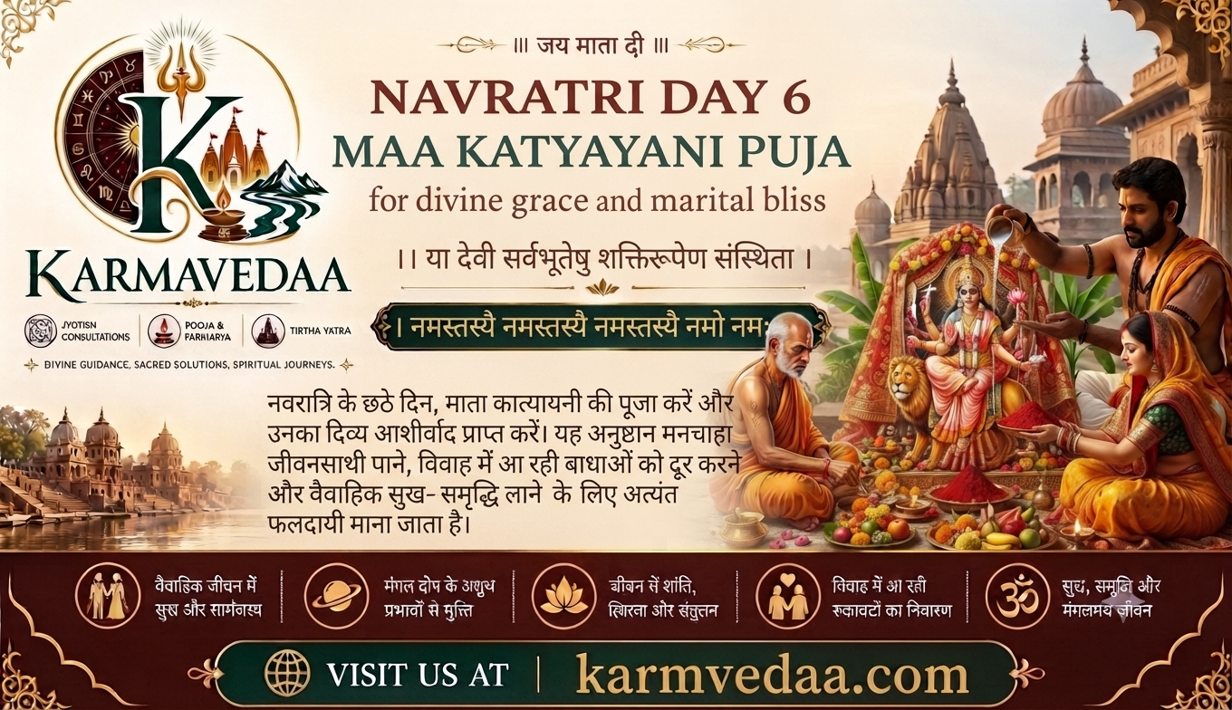 Navratri Day 6 - Maa Katyayani Puja